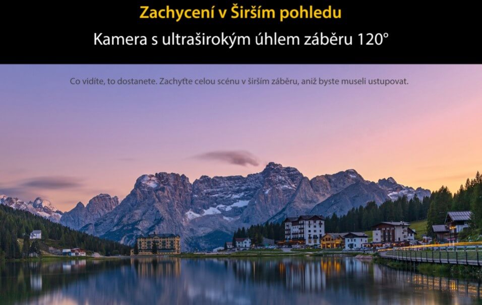 UMIDIGI BISON X10 ukázka širokoúhlé fotogragrafie